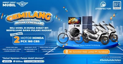 Catat Tanggalnya! Pengundian BG Junction dan GEMILANG Bursa Mobil SOBAT BFI Akan Digelar 29 Agustus 2026