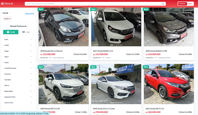 Mudah dan Terpercaya, Beli Mobil Bekas Di Bursa Mobil Otos.id-otospector